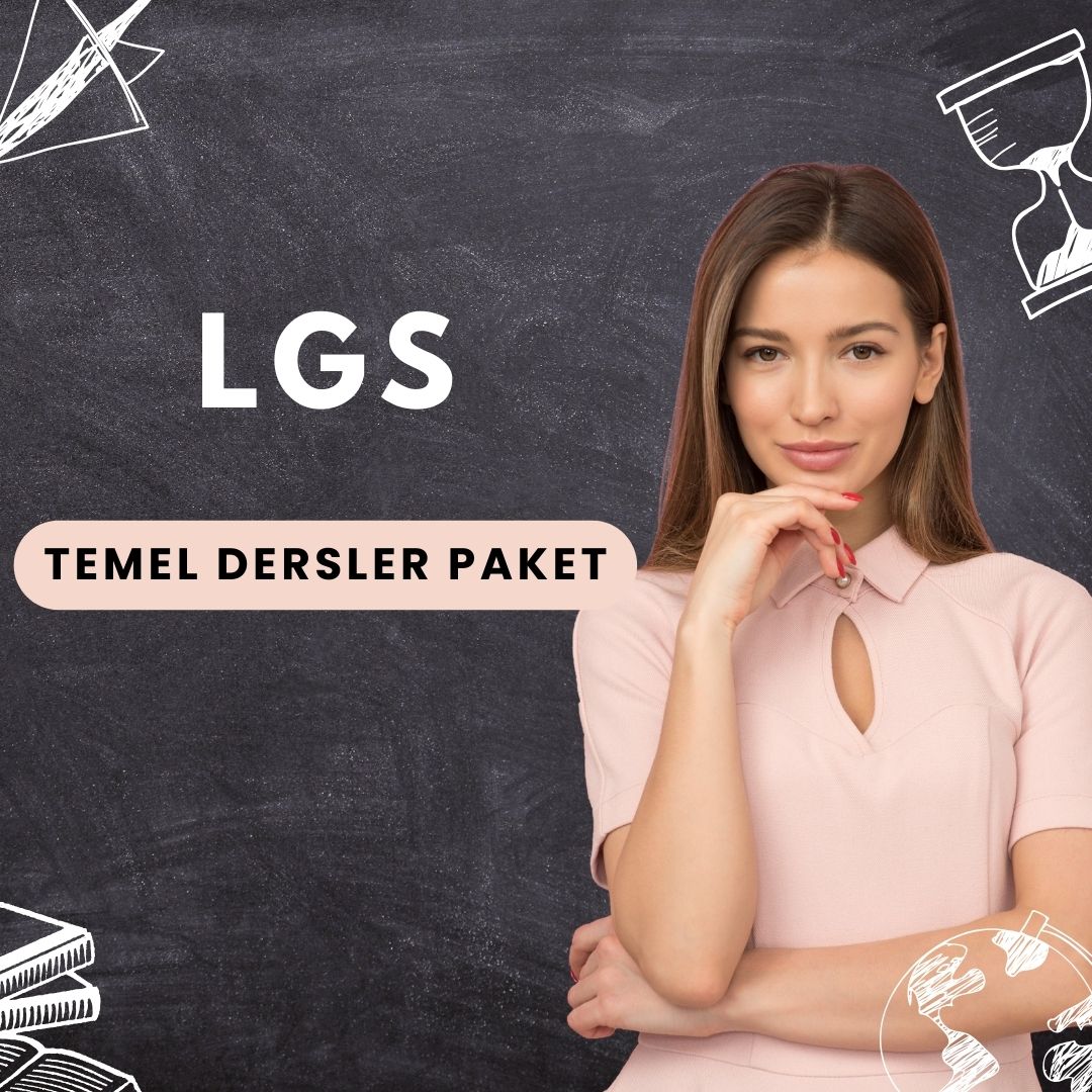 LGS TEMEL DERSLER PAKET 9 AY (8 Kişilik)