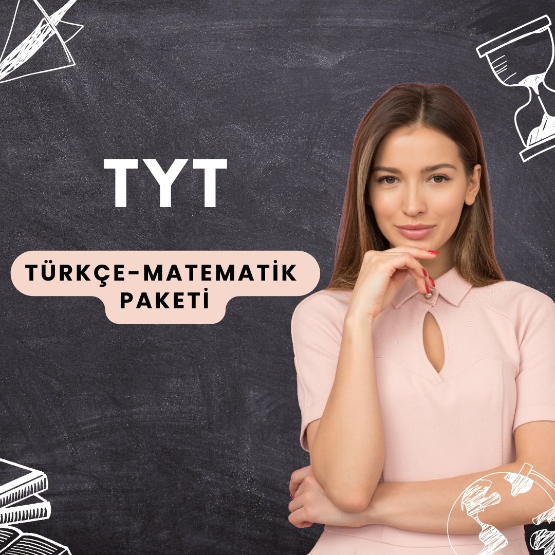 TYT TÜRKÇE-MATEMATİK PAKETİ  4-AY (8 Kişilik)